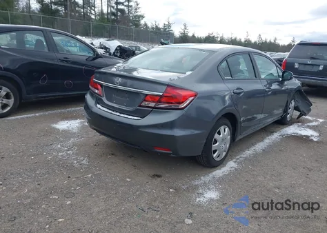 2013 Honda Civic Ex из США, поврежденный, VIN 19XFB2F83DE216631